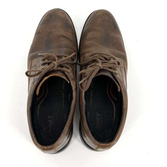 Timberland Men’s Brown Leather‎ Laced Oxfords (10) main image 8